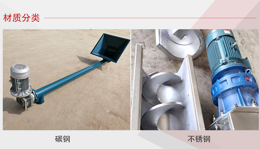 螺旋輸送機材質